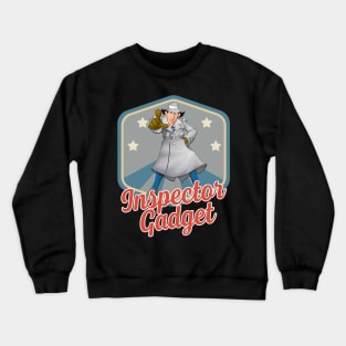 Gadget On The Big Screen A Cinematic Adventure Crewneck Sweatshirt